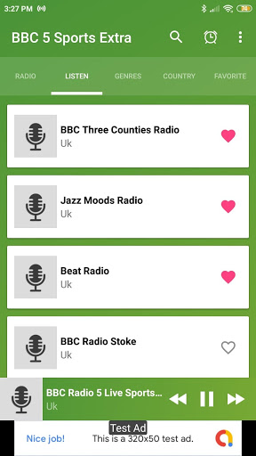 Uk BBC Radio 5 Live Sports Extra App fm screenshot 3
