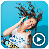 photo video maker with music and slide show icon