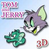 Tom & Jerry run and jump