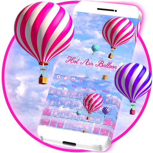 Beautiful Hot Air Balloons Keyboard icon