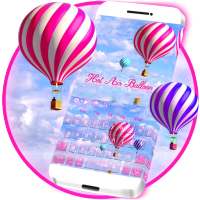 Beautiful Hot Air Balloons Keyboard