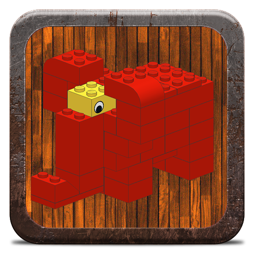 Brick animal examples icon