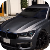 Car Parking Bmw 760Li Simulator icon