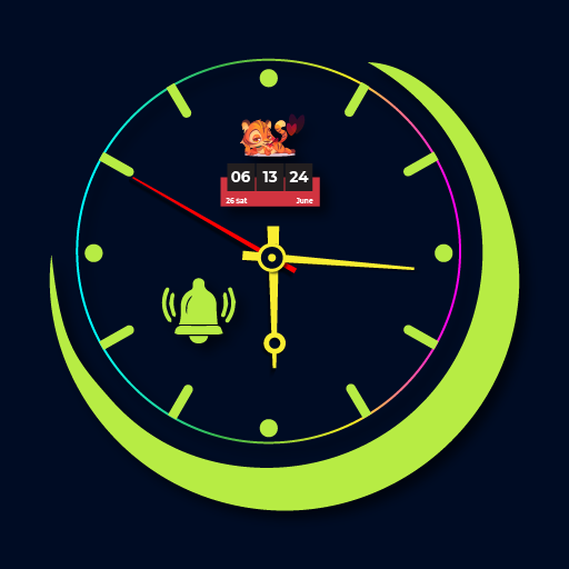 Smart Night Clock Live Wall icon