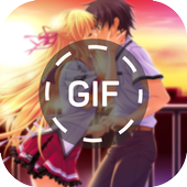 Anime Kiss Gifs icon