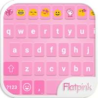 Classic Pink Emoji Keyboard