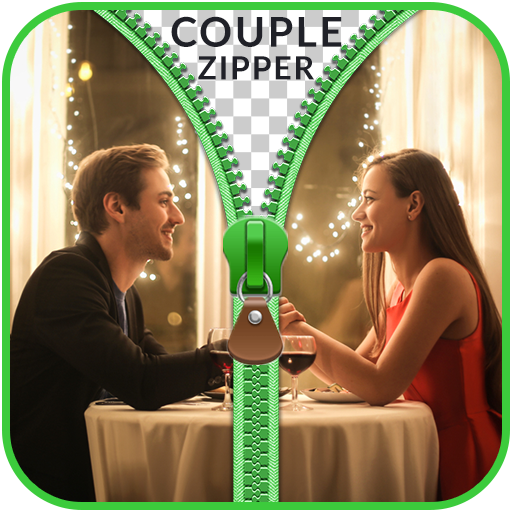 Couple Zipper Lock Screen 2018 icon