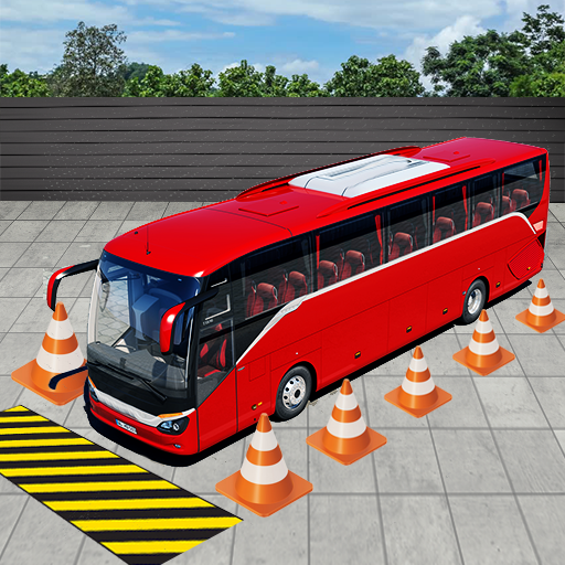 Coach Bus Parking Bus simulator 3D Free Bus Games icon