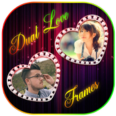 Dual Love Photo Frames icon