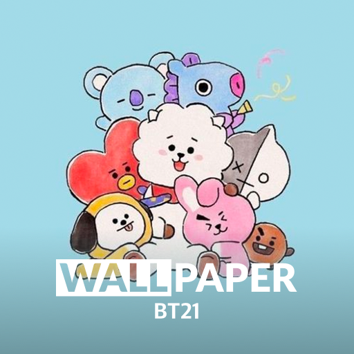 2021 BT21 WALLPAPER 4K HD - BT21 배경화면 icon