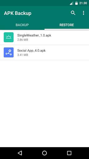 APK Backup & App Recovery screenshot 3