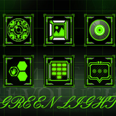 Green light icon