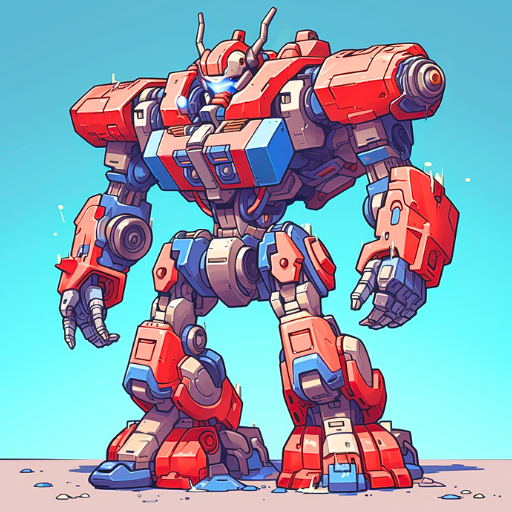 Mech City robot transform game icon