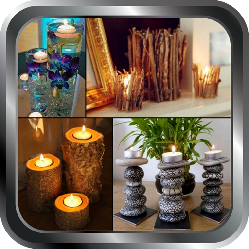 DIY Candle Holder Making Idea Designs Home Gallery icon