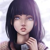 Hinata Hyuga Wallpaper ART icon