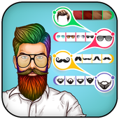 Man Hair Color Changer أيقونة