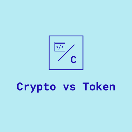 Crypto vs Token icon