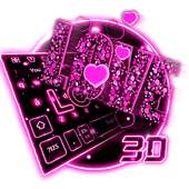 Neon Love Keyboard