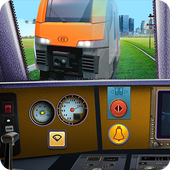 Passenger train simulator icon
