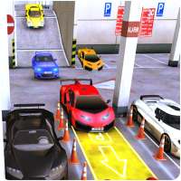 Sports Car parcheggio 3D