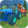 Farm Animals Tractor Driving icon