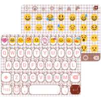 Cute Bunny Emoji Keyboard Skin on 9Apps