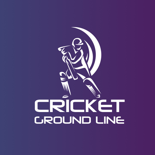Cricket Ground Line icon