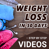 Weight Loss in 30 Days – Step by Step By Videos icon