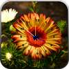 Flowers Clock Live Wallpaper on 9Apps