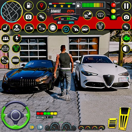 School Car Driving Sim- car 3D icon