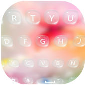 Color-bubble keyboard icon