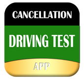 Cancellation driving test app icon