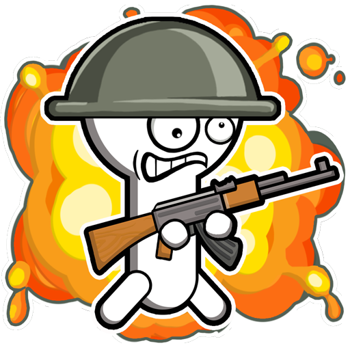 Gun stickman - adventure shooting games icon