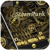 Steampunk Keyboard Theme Gold आइकन