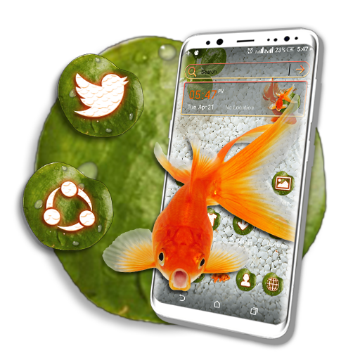 Koi Fish Water Launcher Theme icon