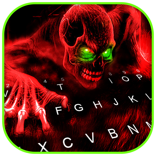 Scary Zombie Skull 키보드 백그라운드 icon