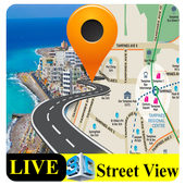 Gps live satellite view - Street &amp; Maps Navigation иконка