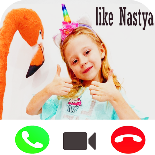 Like Nastya: Video Call Simulation icon