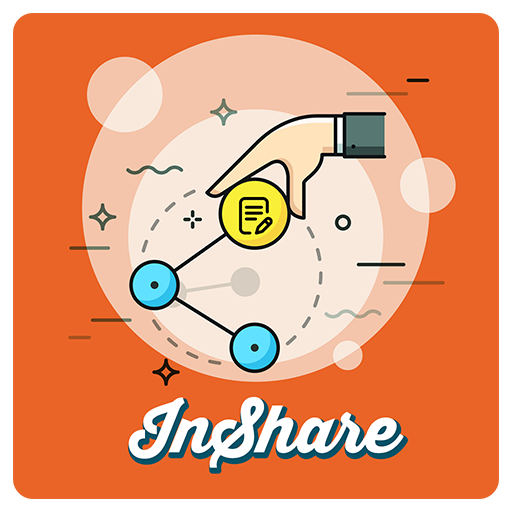 InShare - Share Apps and File Free أيقونة