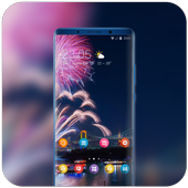 Shining night theme for moto p30 wallpaper icon