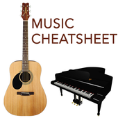 Music Cheatsheet-Guitar, Piano icon