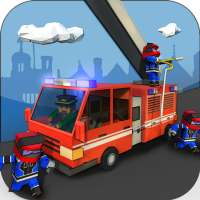 firefighter simulator - game penyelamatan 3d