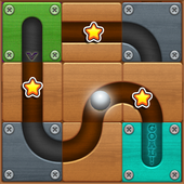 Roll a Ball: Free Puzzle Unlock Wood Block Game icon