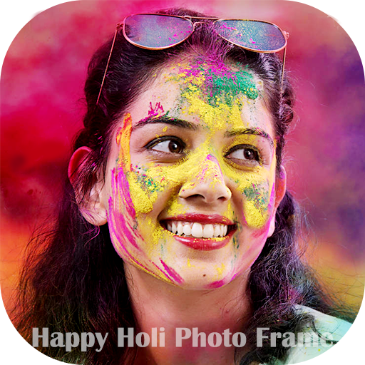 Holi Photo Editor 2021 : Frame, Stickers, Emojis icon