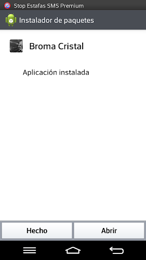 Stop Estafas SMS Premium screenshot 5