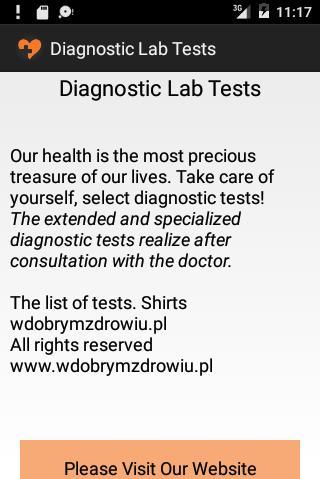Health!  Diagnostic Lab Tests screenshot 5