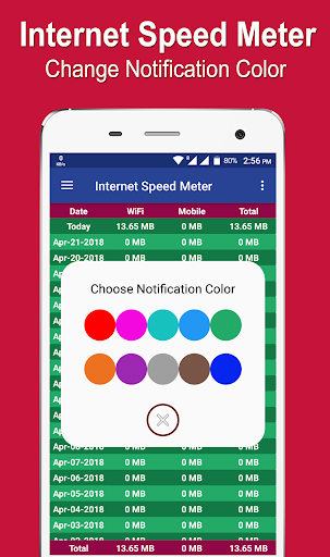 Internet Speed Meter (Data Usages Monitoring) screenshot 2