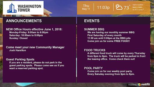 Notifii Connect TV Display screenshot 3