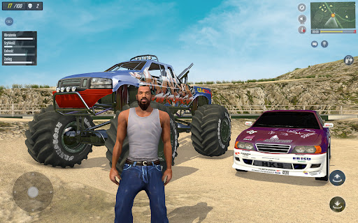 Monster Truck Stunt Truck Game screenshot 1