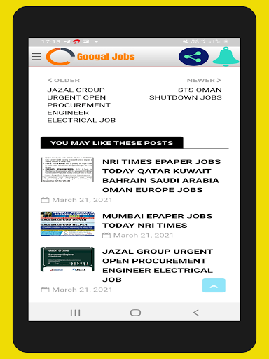 Googal Jobs -Career &Job Search App in Europe Gulf screenshot 11